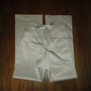 CACHE White Mid Boot Cut Jeans NWT
